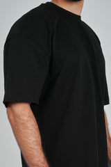 Black GVOX Oversized Essential Tee