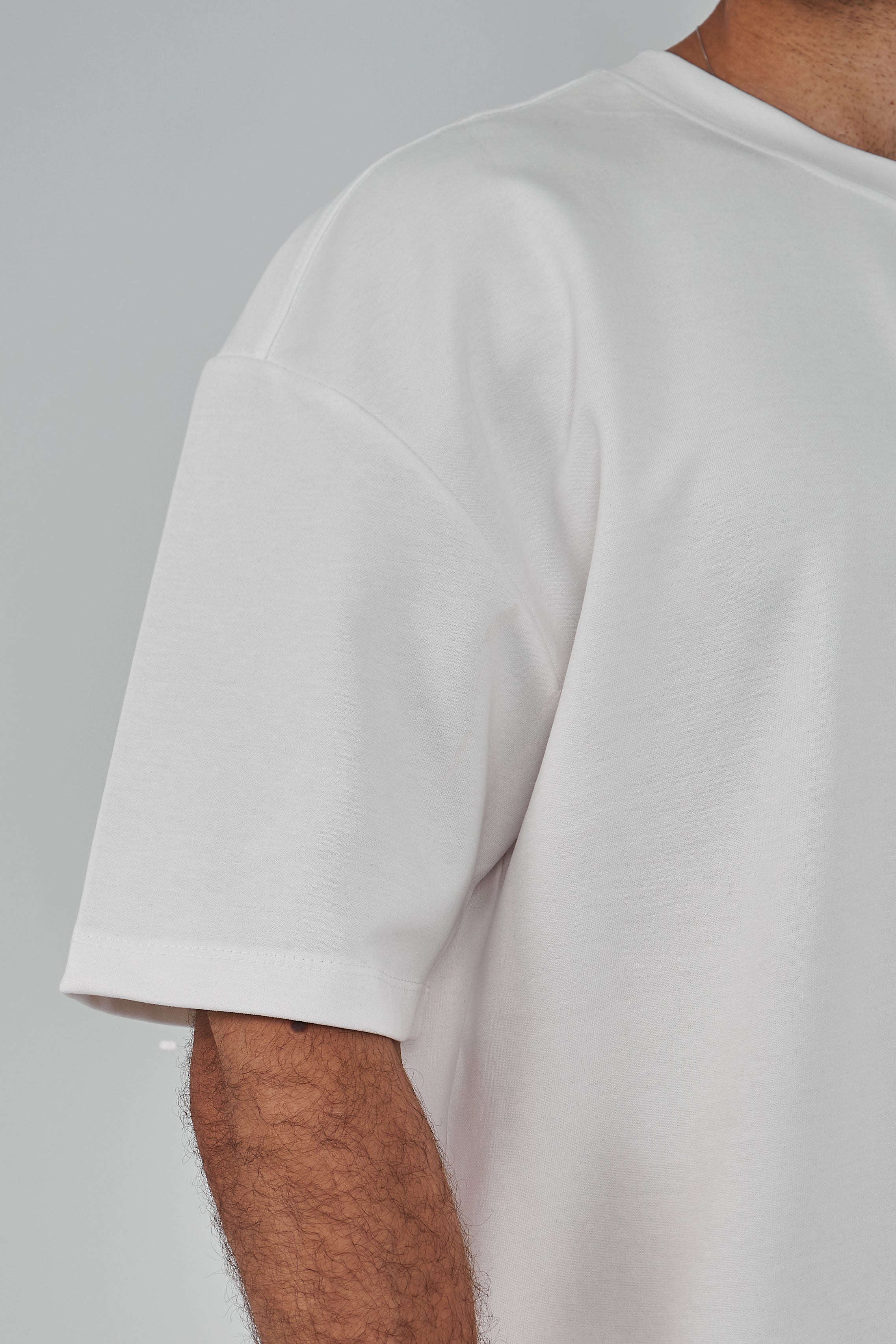 White GVOX Oversized Essential Tee
